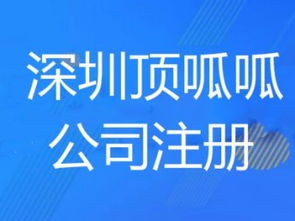 深圳頂呱呱代辦服務(wù)全解析 一站式解決公司注冊(cè)與代理記賬需求